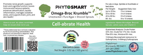 Omega-Broc "Cell-abrate Health" Blend Krumble™ Trial Size